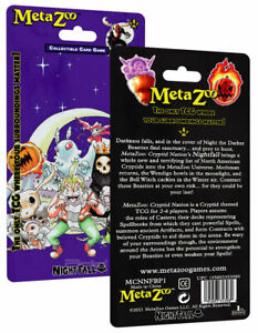 MetaZoo Nightfall 1st Edition Booster Blister Pack SALE! Pastime Sports & Games MetaZoo Nightfall 1st Edition Booster Blister Pack SALE! Pastime Sports & Games
