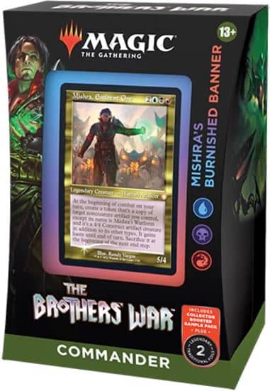 Magic The Gathering The Brothers War Commander Decks - Pastime Sports & Games