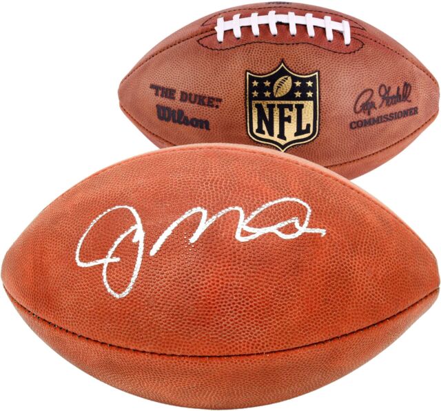 Joe Montana Autographed NFL "The Duke" Football San Francisco 49ers - Pastime Sports & Games