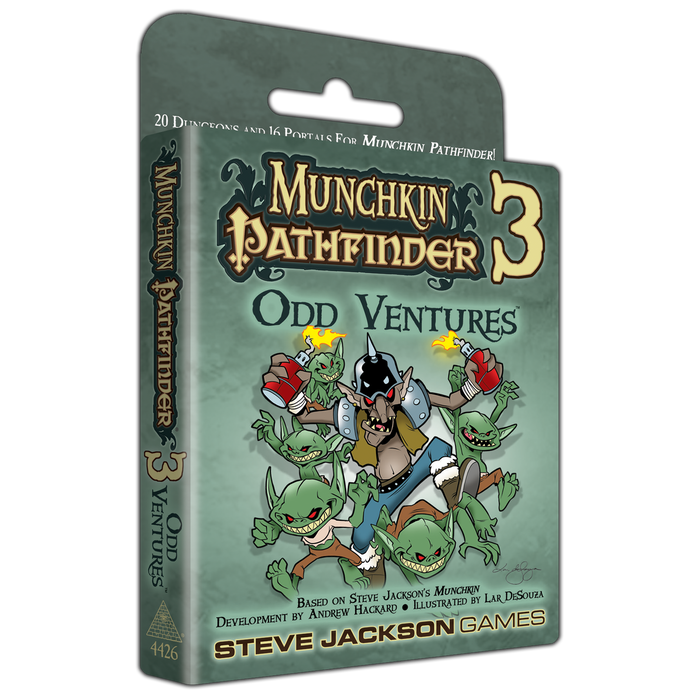 Munchkin Pathfinder 3 Odd Ventures - Pastime Sports & Games