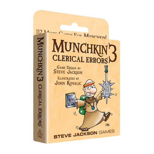 Munchkin 3 Clerical Errors - Pastime Sports & Games