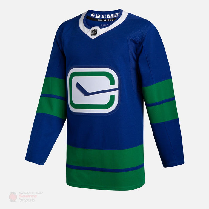 2019/20 Vancouver Canucks Adidas Alternate Home Blue Jersey - Pastime Sports & Games