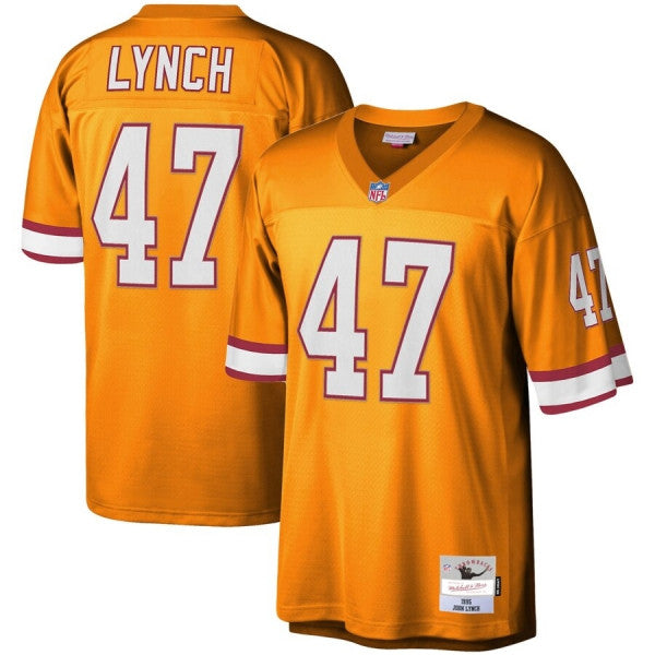 Tampa Bay Buccaneers John Lynch 1995 Mitchell & Ness Orange Football Jersey - Pastime Sports & Games