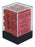 Chessex 36 D6 Dice Set Opaque Red/Black CHX25814 - Pastime Sports & Games