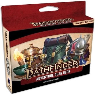 Pathfinder Second Edition Adventure Gear Deck - Pastime Sports & Games