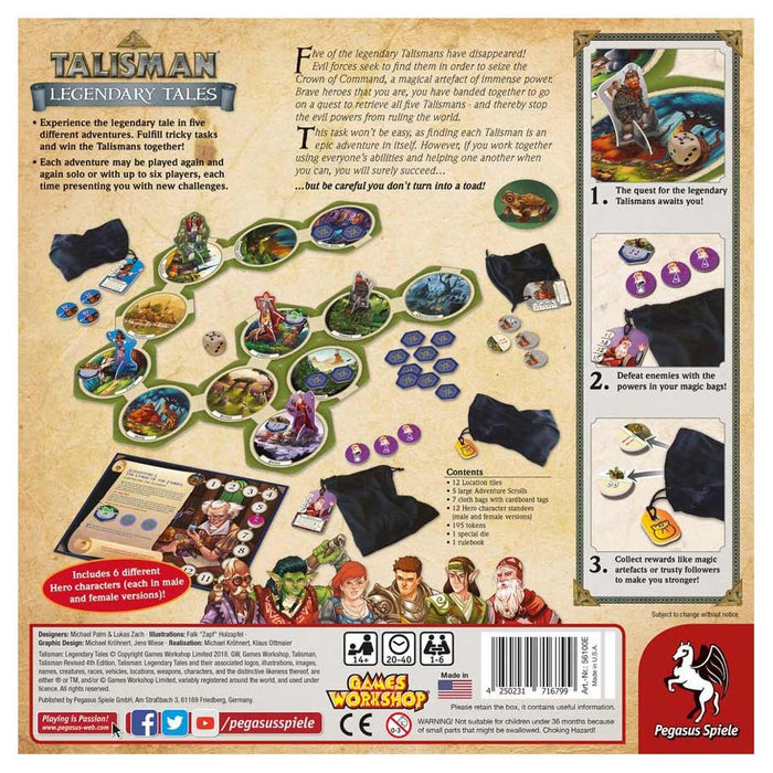 Talisman Legendary Tales - Pastime Sports & Games