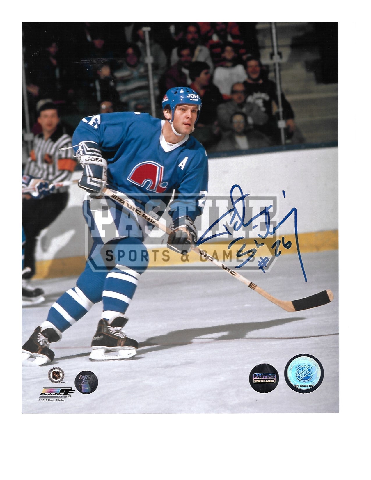 Peter Stastny Quebec Nordiques Autographed Card – Hockey Heroes