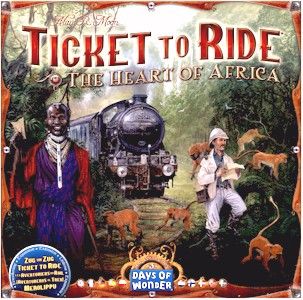 Ticket To Ride Map Collection 3 Africa - Pastime Sports & Games