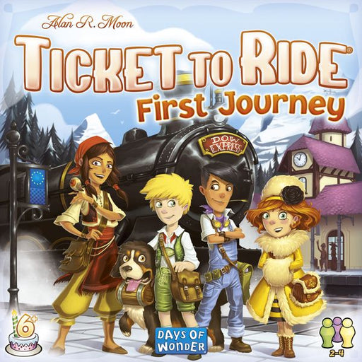 Ticket To Ride First Journey Europe - Pastime Sports & Games