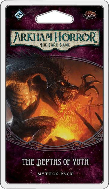 Arkham Horror The Card Game The Depths Of Yoth Mythos Pack - Pastime Sports & Games