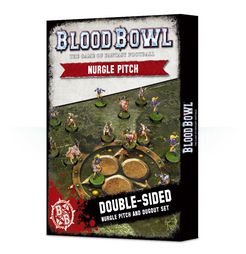 Blood Bowl The Game of Fantasy Football Nurgle Pitch (200-55) - Pastime Sports & Games