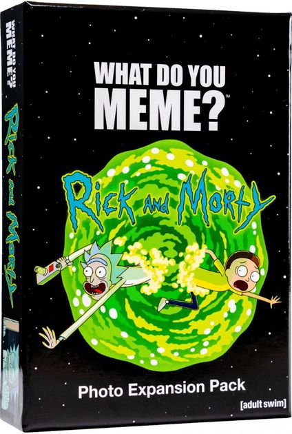 What Do You Meme? Rick And Morty Photo Expansion Pack - Pastime Sports & Games