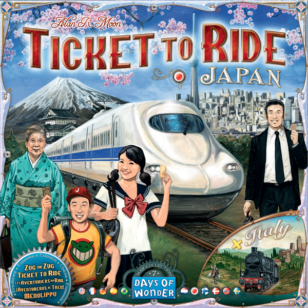 Ticket To Ride Map Collection 7 Japan/Italy - Pastime Sports & Games