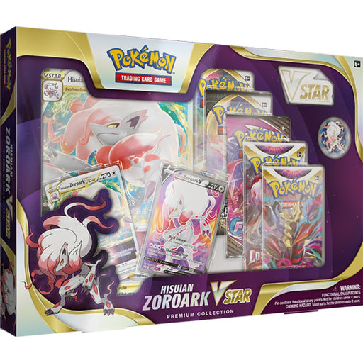 Pokemon Hisuian Zoroark VSTAR Premium Collection - Pastime Sports & Games