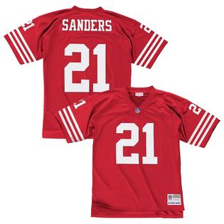 San Francisco 49ers Deion Sanders 1994 Mitchell & Ness Red Football Jersey - Pastime Sports & Games