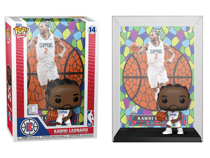 Funko Pop! Trading Cards Kawhi Leonard Los Angeles Clippers #14 - Pastime Sports & Games
