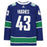 Quinn Hughes Autographed Vancouver Canucks Adidas Authentic Jersey - Pastime Sports & Games
