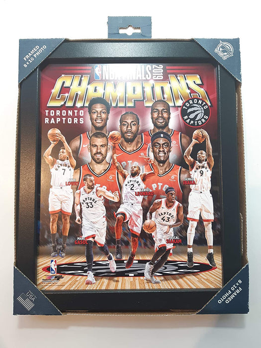 NBA Toronto Raptors Team Celebration Framed Photo - Pastime Sports & Games