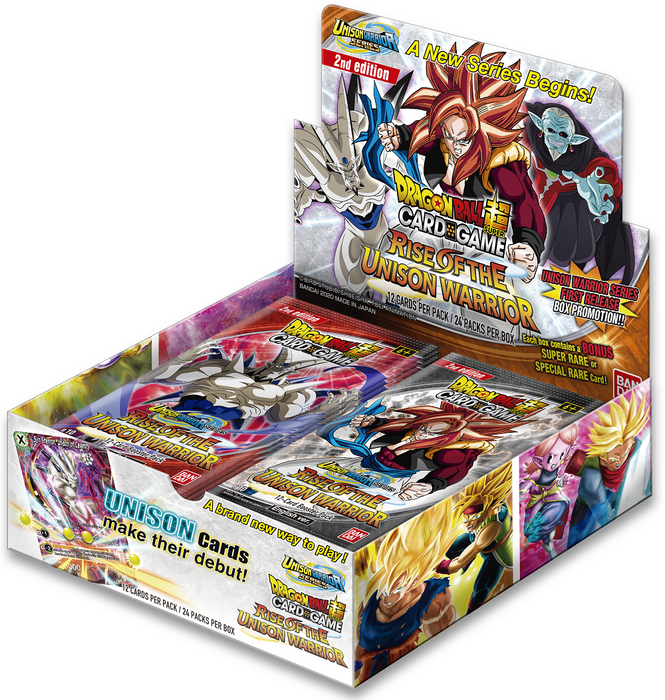 Dragon Ball Super Rise Of The Unison Warrior 2nd Edition Booster - Pastime Sports & Games