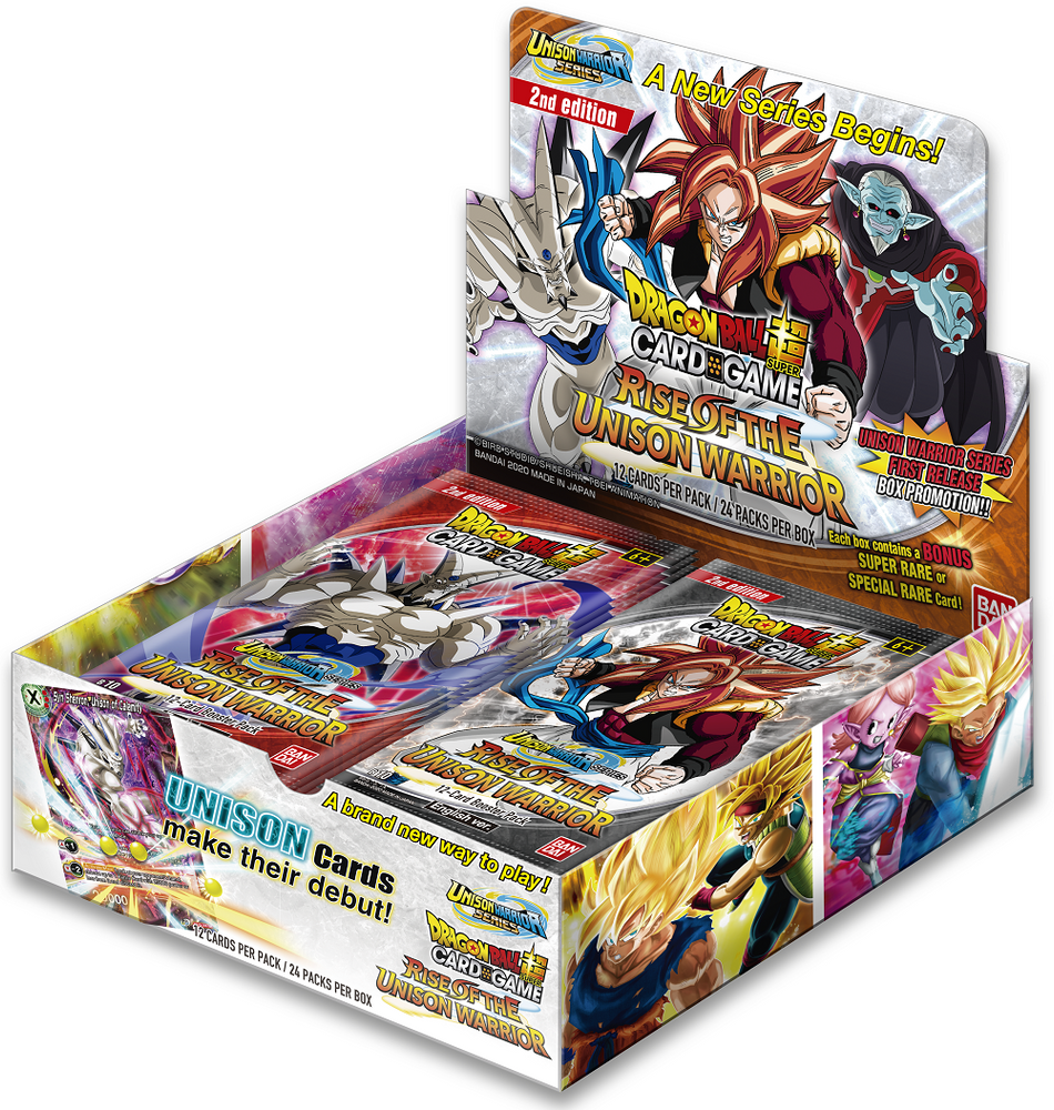 Dragon Ball Super Rise Of The Unison Warrior 2nd Edition Booster - Pastime Sports & Games
