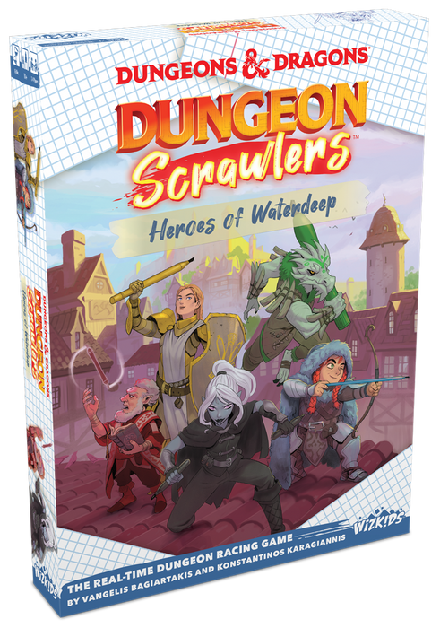Dungeons & Dragons Dungeon Scrawlers Heroes Of Waterdeep - Pastime Sports & Games