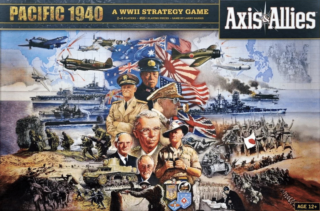 Axis & Allies 1940 Pacific Second Edition - Pastime Sports & Games