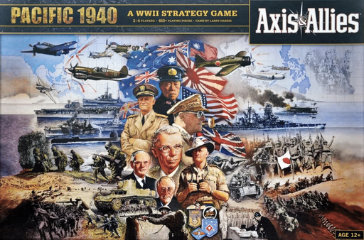 Axis & Allies 1940 Pacific Second Edition - Pastime Sports & Games