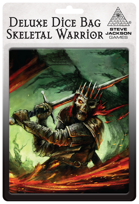 Deluxe Dice Bag Skeletal Warrior - Pastime Sports & Games