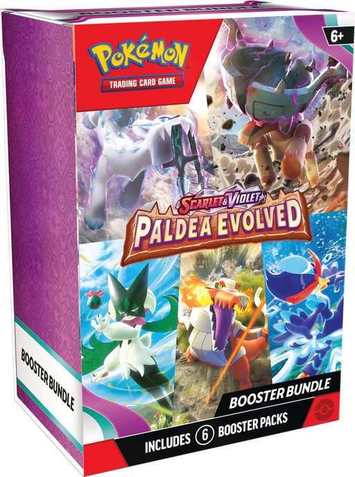 Pokemon Paldea Evolved Booster Bundle - Pastime Sports & Games