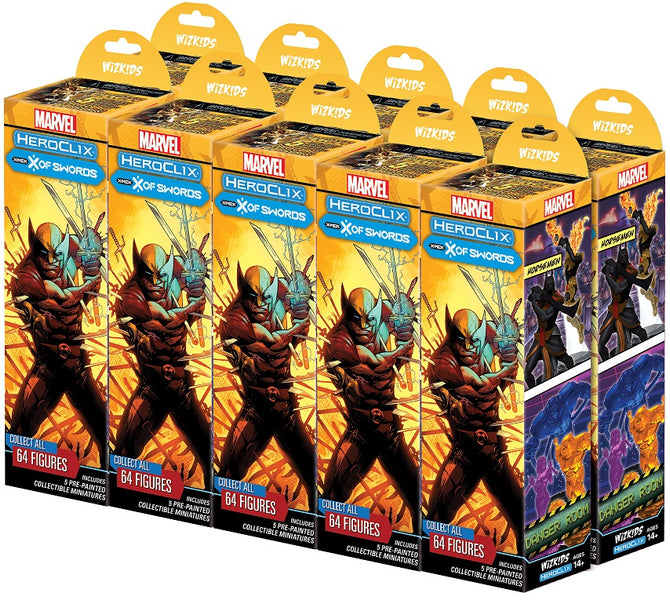 HeroClix X-Men X Of Swords Booster– Pastime Sports & Games