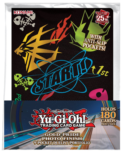Yu-Gi-Oh! Gold Pride Photo Finish 9-Pocket Portfolio - Pastime Sports & Games