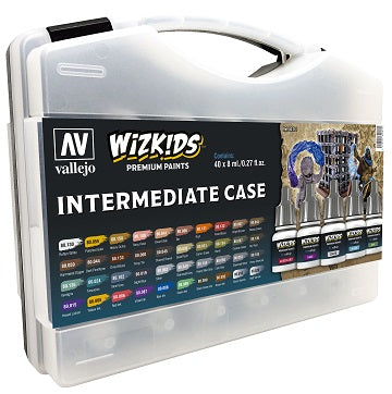 Vallejo Wizkids Premium Paint Intermediate Case - Pastime Sports & Games