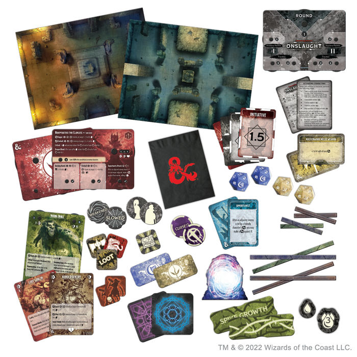 Dungeons & Dragons Onslaught - Pastime Sports & Games