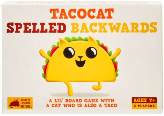 Tacocat Spelled Backwards - Pastime Sports & Games