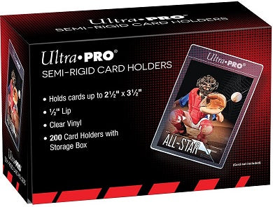 Ultra Pro Semi-Rigid Card Holders - Pastime Sports & Games
