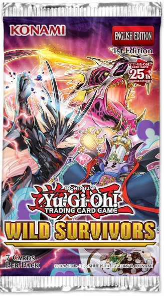 Yu-Gi-Oh! Wild Survivors Booster - Pastime Sports & Games