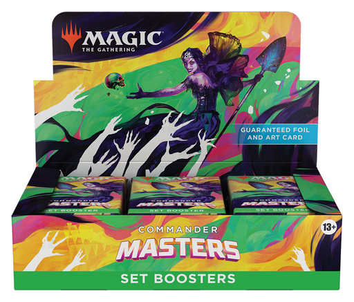 Magic The Gathering Commander Masters Set Booster - Pastime Sports & Games