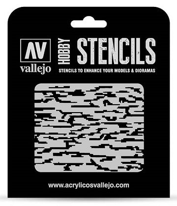 Vallejo Hobby Stencils - Pastime Sports & Games
