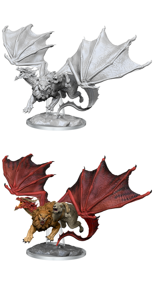 Dungeons & Dragons Nolzur's Marvelous Miniatures Chimera (90424) - Pastime Sports & Games
