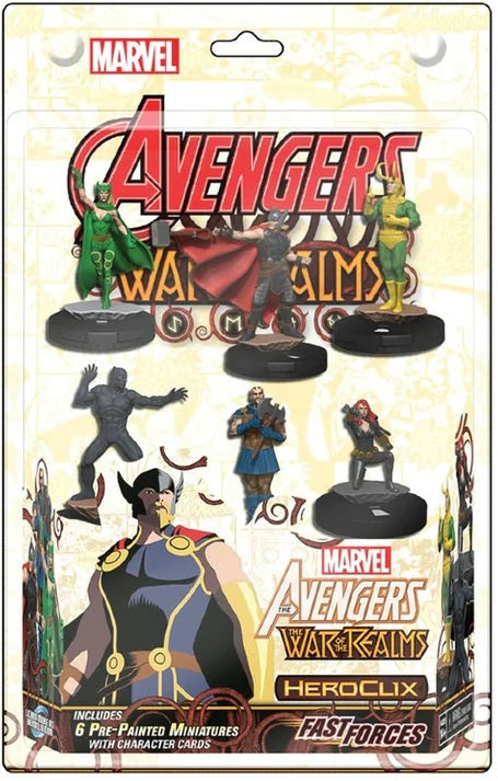 Heroclix Marvel Avengers War Of The Realms Fast Forces - Pastime Sports & Games
