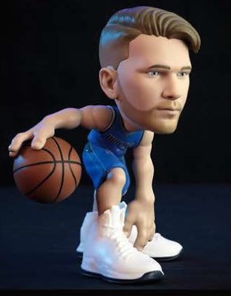 smALL Stars Luka Doncic Dallas Mavericks Blue Jersey | Pastime