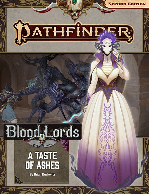 Pathfinder Blood Lords Adventure Path A Taste Of Ashes - Pastime Sports & Games