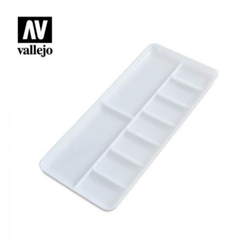 Vallejo Rectangular Palette 18x18.5cm - Pastime Sports & Games