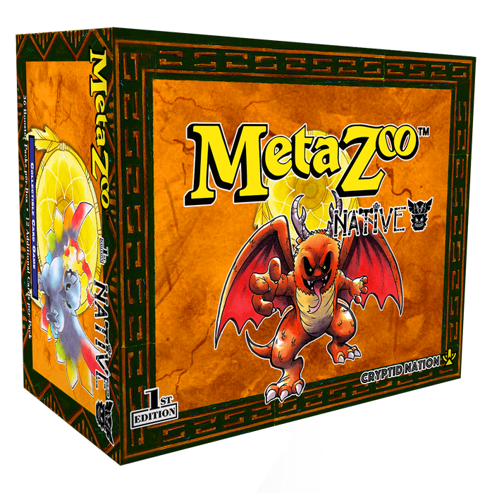 MetaZoo Native 1st Edition Booster Display - Pastime Sports & Games