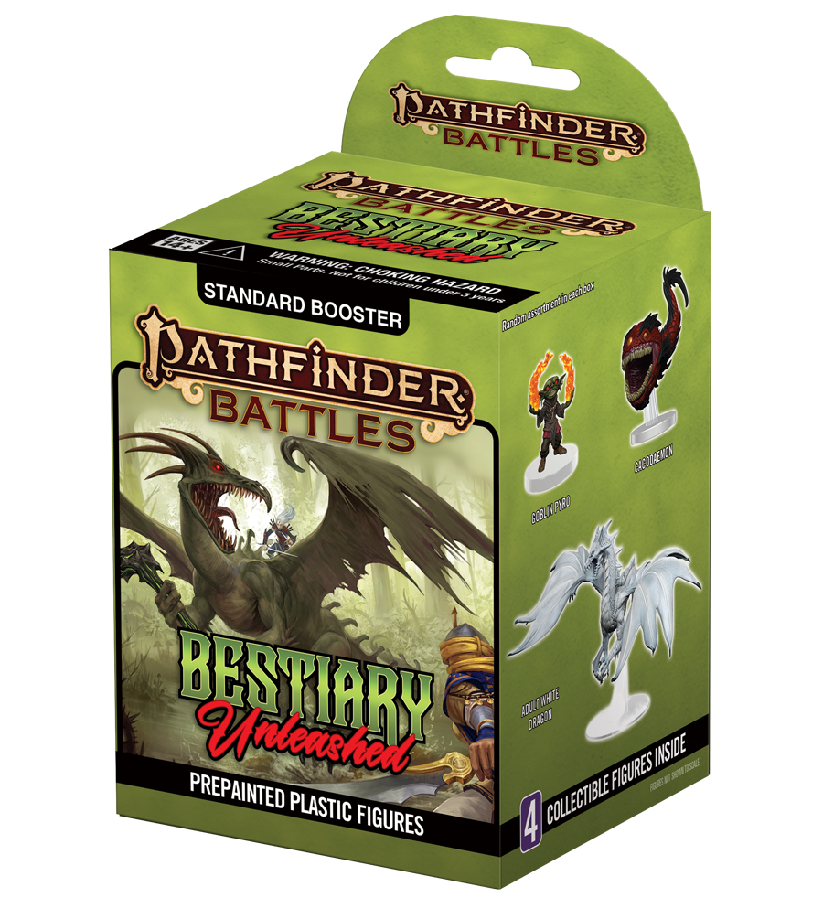 Pathfinder Battles Bestiary Unleashed 8CT Brick - Pastime Sports & Games