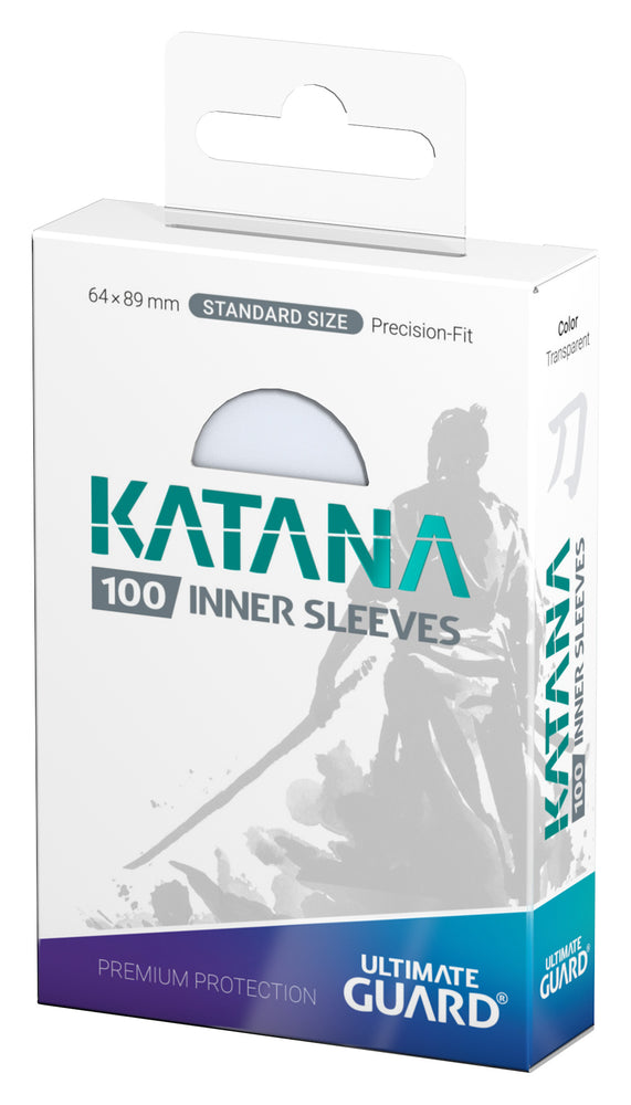 Ultimate Guard Katana Inner Sleeves 100ct - Pastime Sports & Games