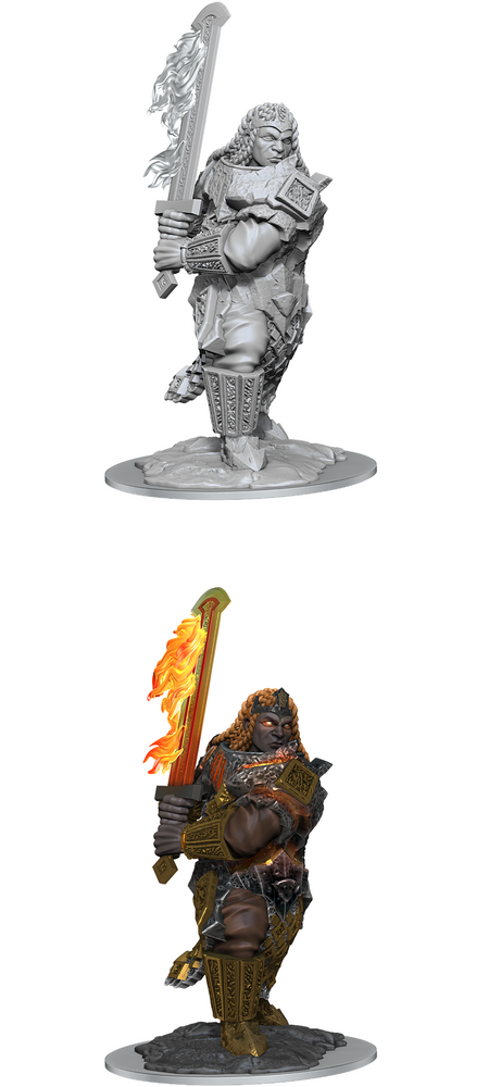 Dungeons & Dragons Nolzur’s Marvelous Miniatures Unpainted Fire Giant - Pastime Sports & Games