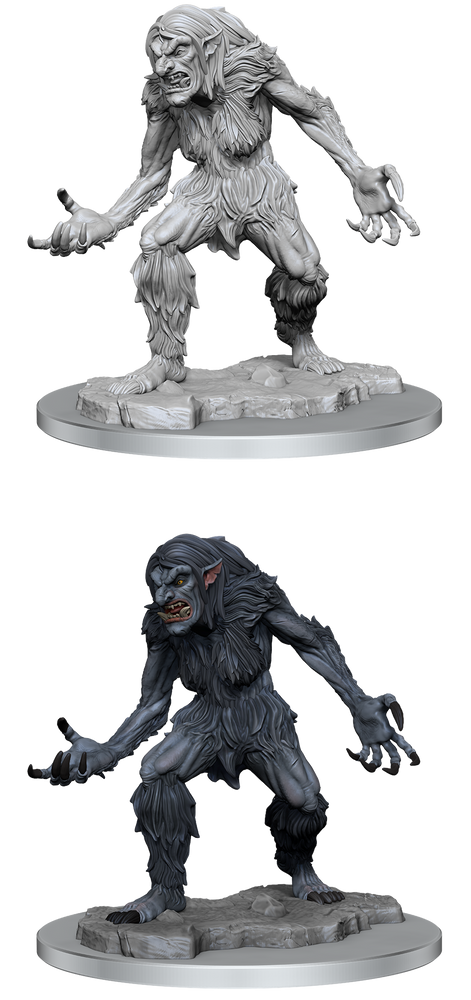 Dungeons & Dragons Nolzur's Marvelous Miniatures Female Ice Troll (90425) - Pastime Sports & Games