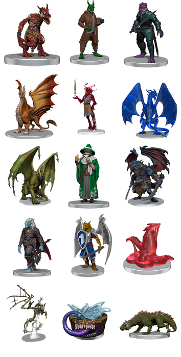 D&D Icons Of The Realms Fizban's Treasury of Dragons - Pastime Sports & Games