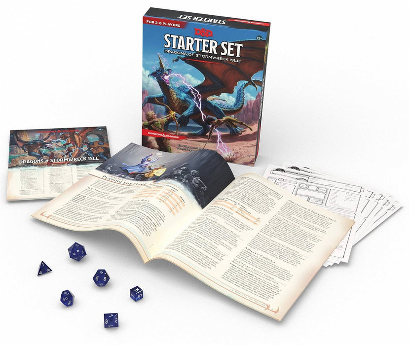 Dungeons & Dragons Starter Set Dragons Of Stormwreck Isle - Pastime Sports & Games